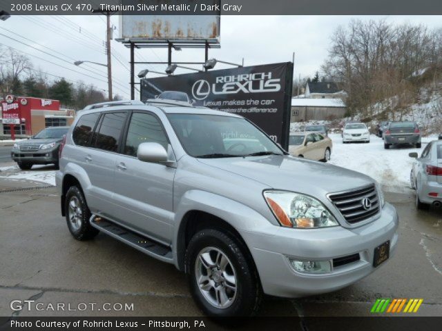 2008 Lexus GX 470 in Titanium Silver Metallic