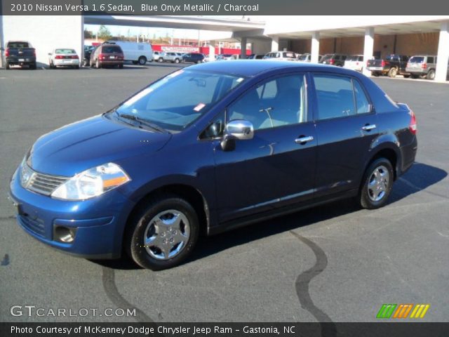 2010 Nissan Versa 1.6 Sedan in Blue Onyx Metallic