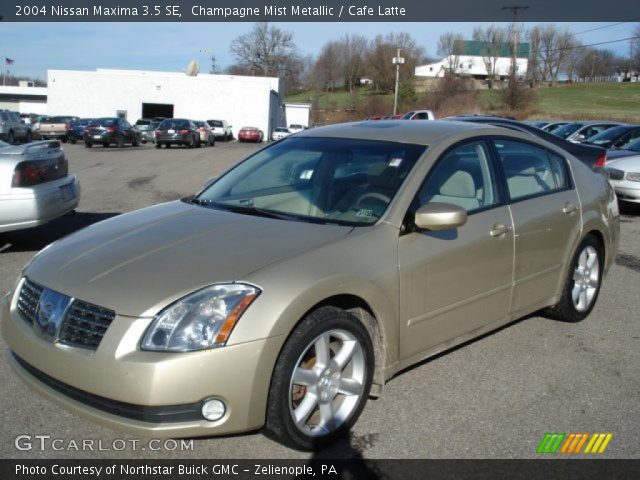2004 Nissan Maxima 3.5 SE in Champagne Mist Metallic