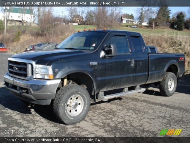 2004 Ford F350 Super Duty FX4 SuperCab 4x4 in Black