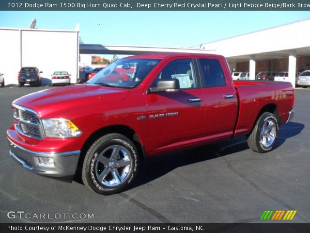 2012 Dodge Ram 1500 Big Horn Quad Cab in Deep Cherry Red Crystal Pearl