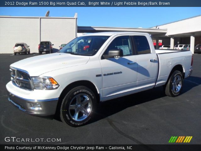 2012 Dodge Ram 1500 Big Horn Quad Cab in Bright White