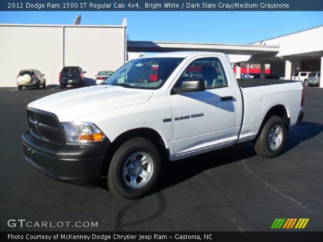2012 Dodge Ram 1500 ST Regular Cab 4x4 in Bright White