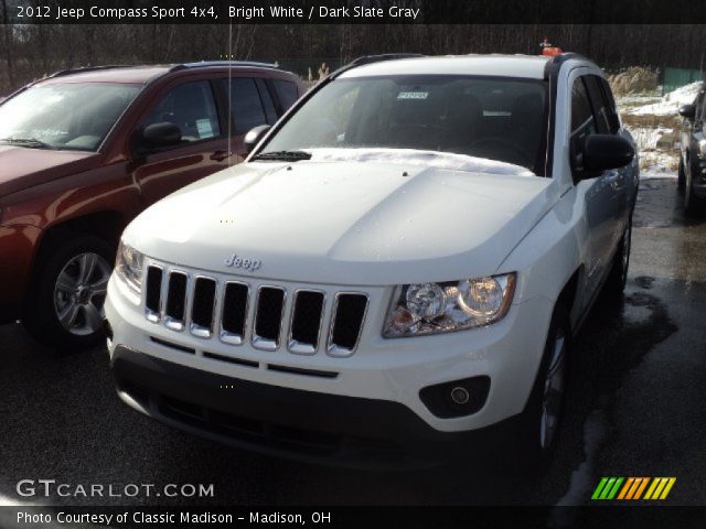 2012 Jeep Compass Sport 4x4 in Bright White