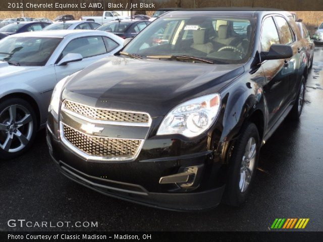 2012 Chevrolet Equinox LS AWD in Black