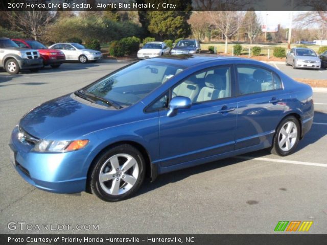 2007 Honda civic atomic blue metallic #5