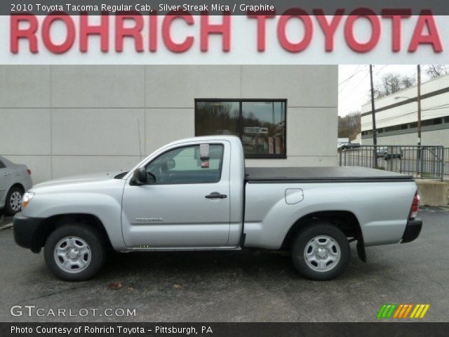 2010 Toyota Tacoma Regular Cab in Silver Streak Mica
