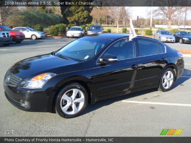 2008 Nissan Altima 3.5 SE in Super Black