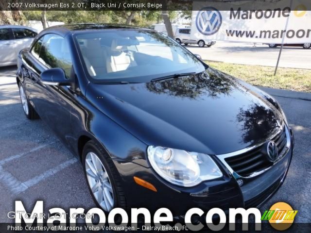2007 Volkswagen Eos 2.0T in Black Uni