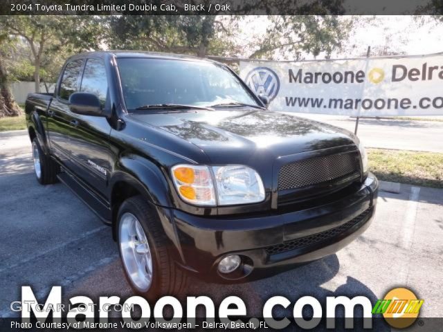 2004 Toyota Tundra Limited Double Cab in Black