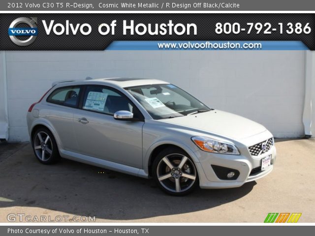 2012 Volvo C30 T5 R-Design in Cosmic White Metallic