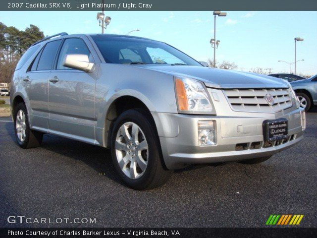 2007 Cadillac SRX V6 in Light Platinum