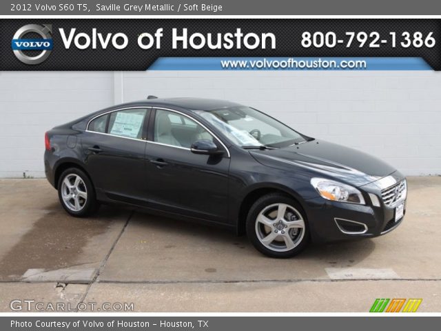 2012 Volvo S60 T5 in Saville Grey Metallic