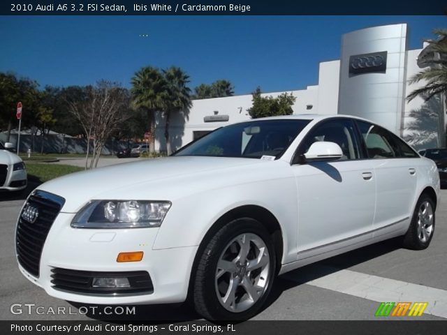 2010 Audi A6 3.2 FSI Sedan in Ibis White
