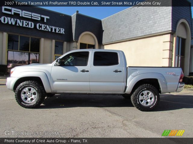 2007 Toyota Tacoma V6 PreRunner TRD Double Cab in Silver Streak Mica