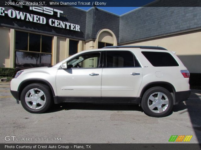 2008 GMC Acadia SLT in White Diamond Tricoat