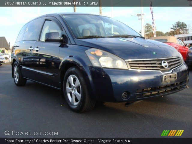 2007 Nissan Quest 3.5 in Majestic Blue Metallic