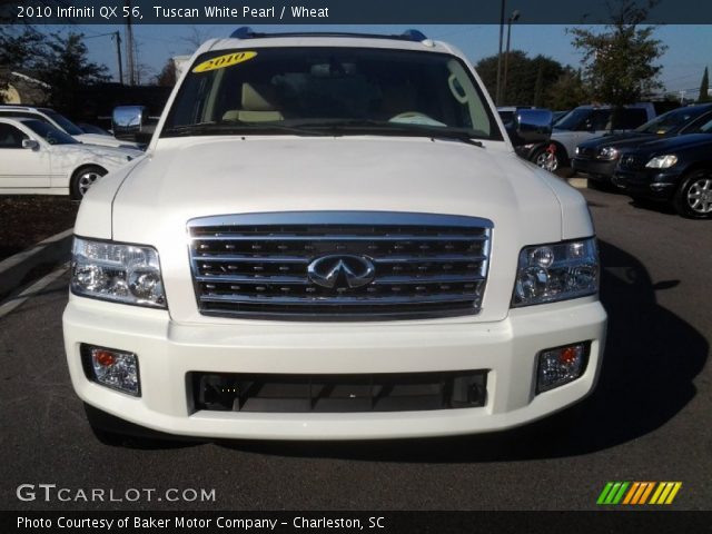 2010 Infiniti QX 56 in Tuscan White Pearl