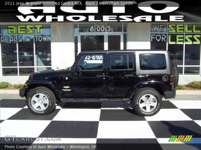 2011 Jeep Wrangler Unlimited Sahara 4x4 in Black