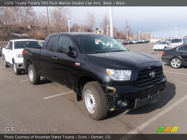 2009 Toyota Tundra TRD Rock Warrior Double Cab 4x4 in Black