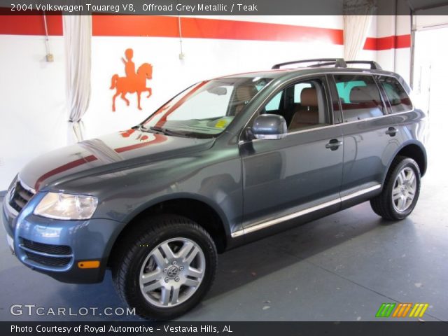 2004 Volkswagen Touareg V8 in Offroad Grey Metallic