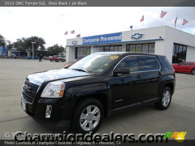 2010 GMC Terrain SLE in Onyx Black