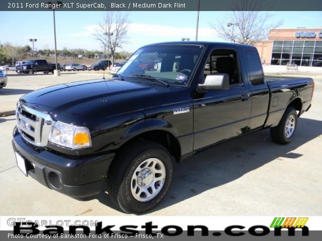 2011 Ford Ranger XLT SuperCab in Black