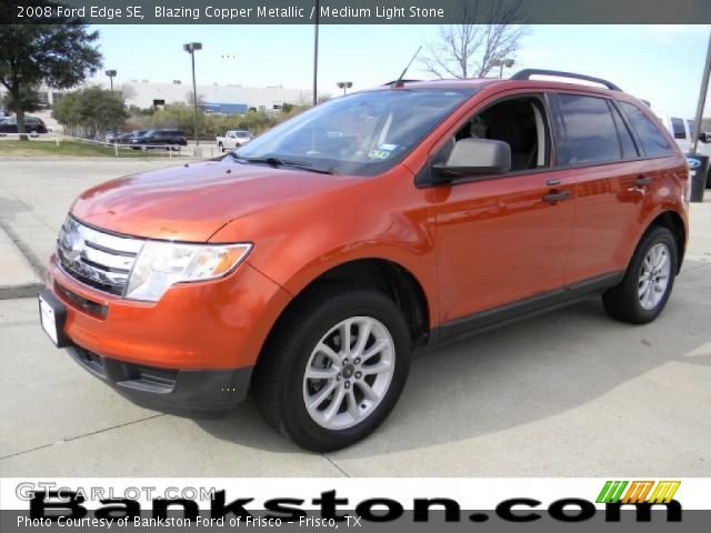 2008 Ford Edge SE in Blazing Copper Metallic