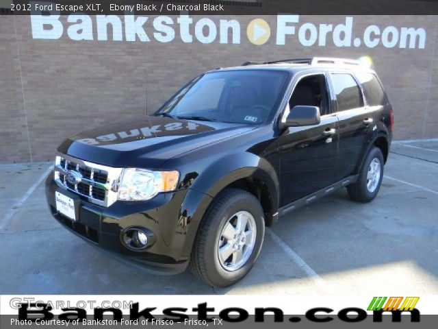 2012 Ford Escape XLT in Ebony Black