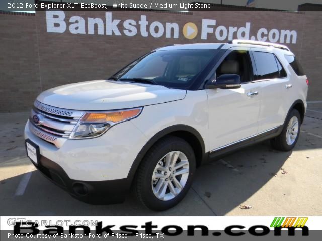 2012 Ford Explorer XLT EcoBoost in White Suede
