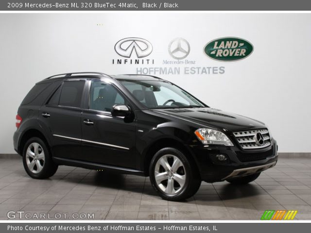 2009 Mercedes-Benz ML 320 BlueTec 4Matic in Black