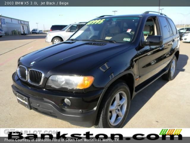 2003 BMW X5 3.0i in Jet Black