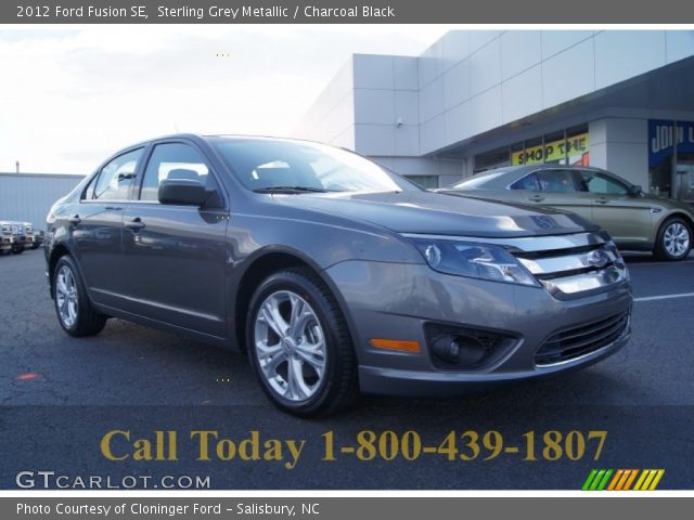 2012 Ford Fusion SE in Sterling Grey Metallic