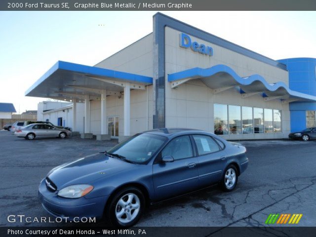 2000 Ford Taurus SE in Graphite Blue Metallic