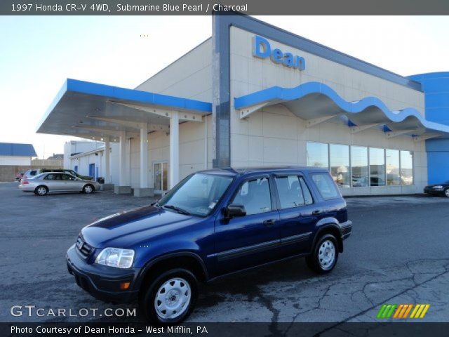 1997 Honda CR-V 4WD in Submarine Blue Pearl