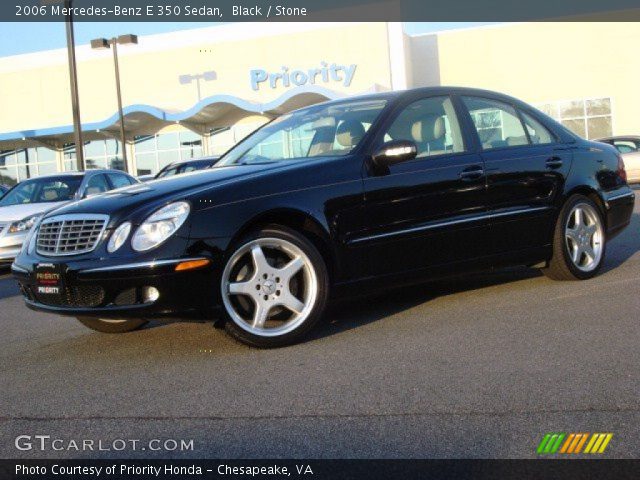 2006 Mercedes-Benz E 350 Sedan in Black