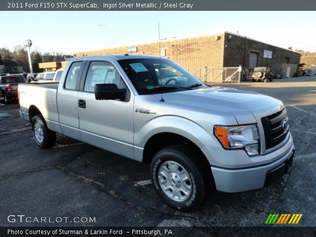 2011 Ford F150 STX SuperCab in Ingot Silver Metallic