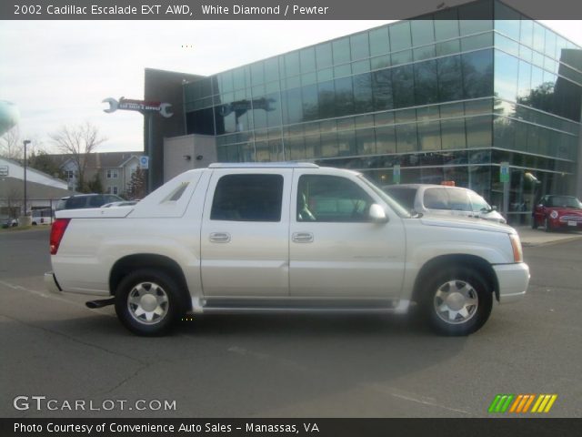 2002 Cadillac Escalade EXT AWD in White Diamond