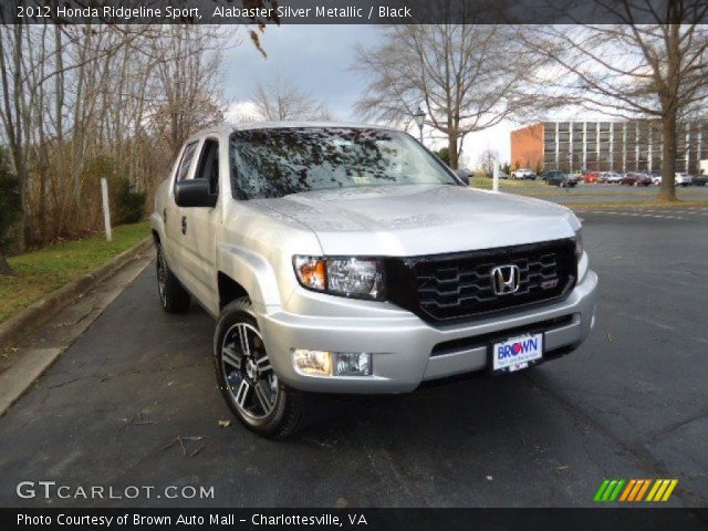 2012 Honda Ridgeline Sport in Alabaster Silver Metallic