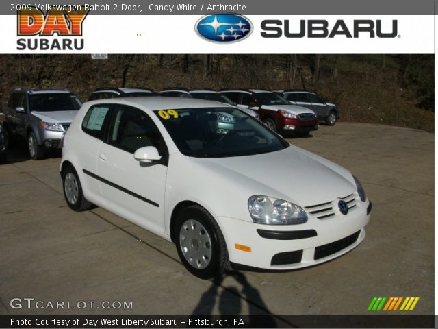2009 Volkswagen Rabbit 2 Door in Candy White