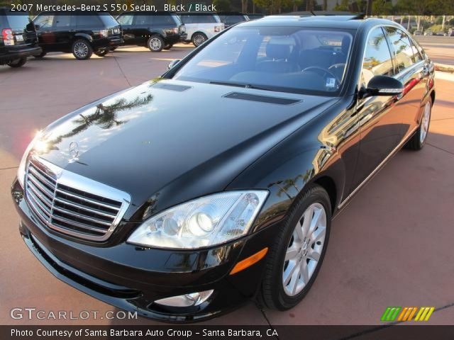 2007 Mercedes-Benz S 550 Sedan in Black
