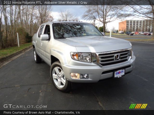 2012 Honda Ridgeline RTL in Alabaster Silver Metallic