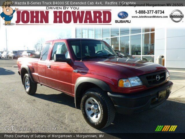 2007 Mazda B-Series Truck B4000 SE Extended Cab 4x4 in Redfire