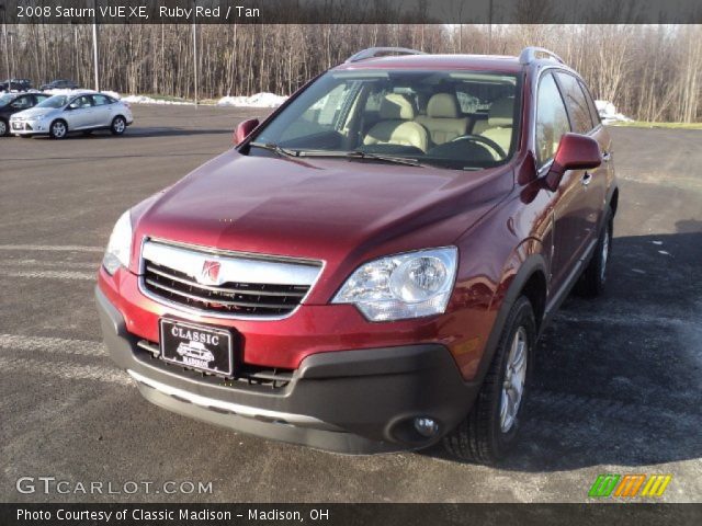 2008 Saturn VUE XE in Ruby Red