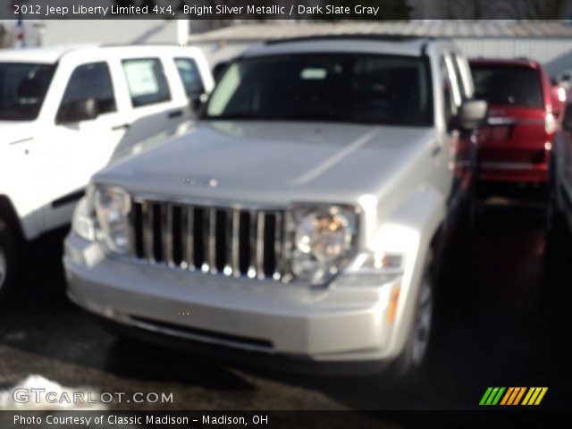 2012 Jeep Liberty Limited 4x4 in Bright Silver Metallic