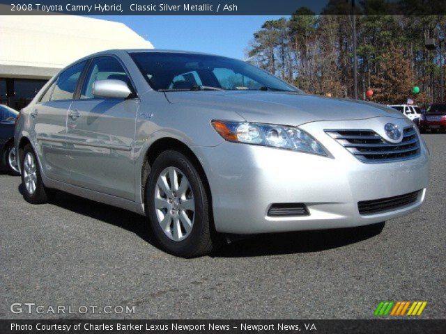 2008 Toyota Camry Hybrid in Classic Silver Metallic
