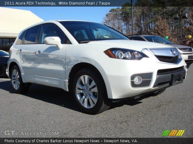 2011 Acura RDX Technology in White Diamond Pearl