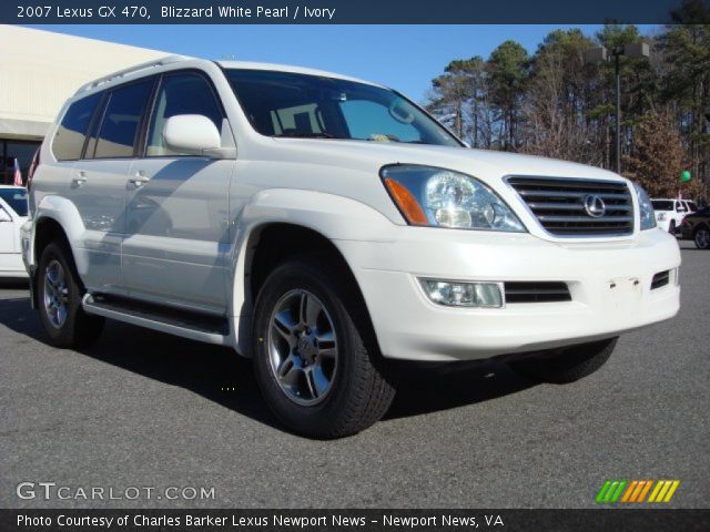 2007 Lexus GX 470 in Blizzard White Pearl