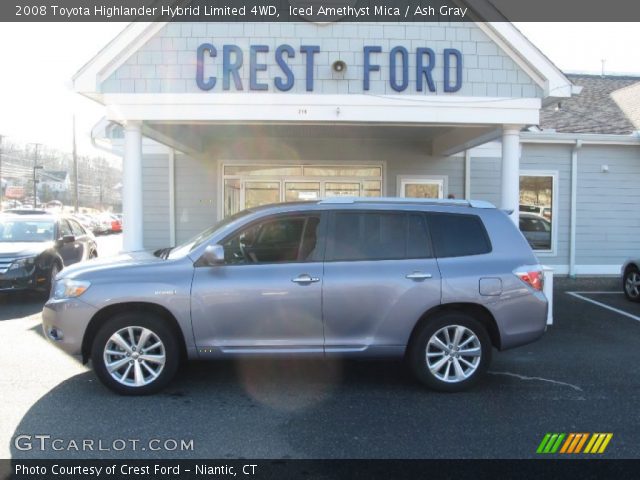 2008 Toyota Highlander Hybrid Limited 4WD in Iced Amethyst Mica