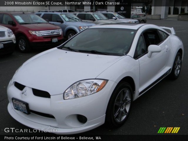 2008 Mitsubishi Eclipse SE Coupe in Northstar White